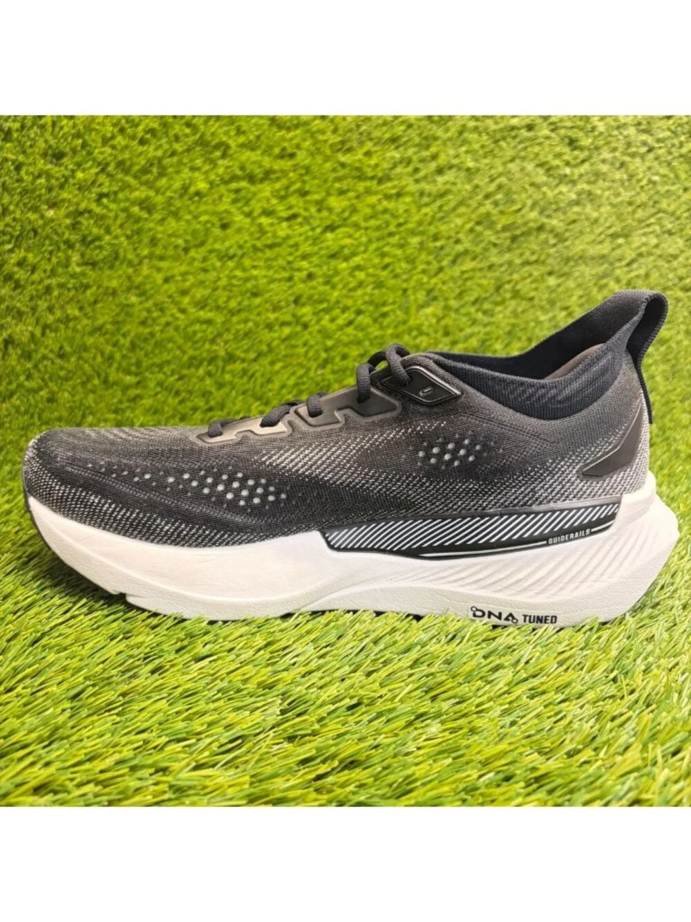 Brooks Glycerin GTS 23 Mens Size 9 Black Athletic Running Walking Shoes Sneakers